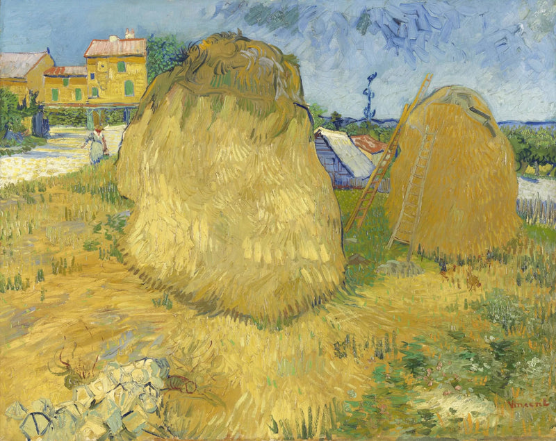 Höbalar i Provence - Vincent van Gogh