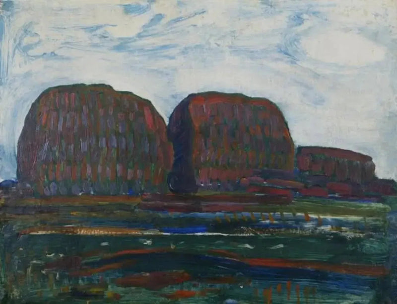 Höstackar III - Piet Mondrian