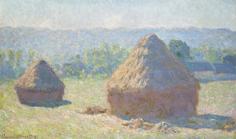 Slipskivor, sensommaren W1266 - Claude Monet
