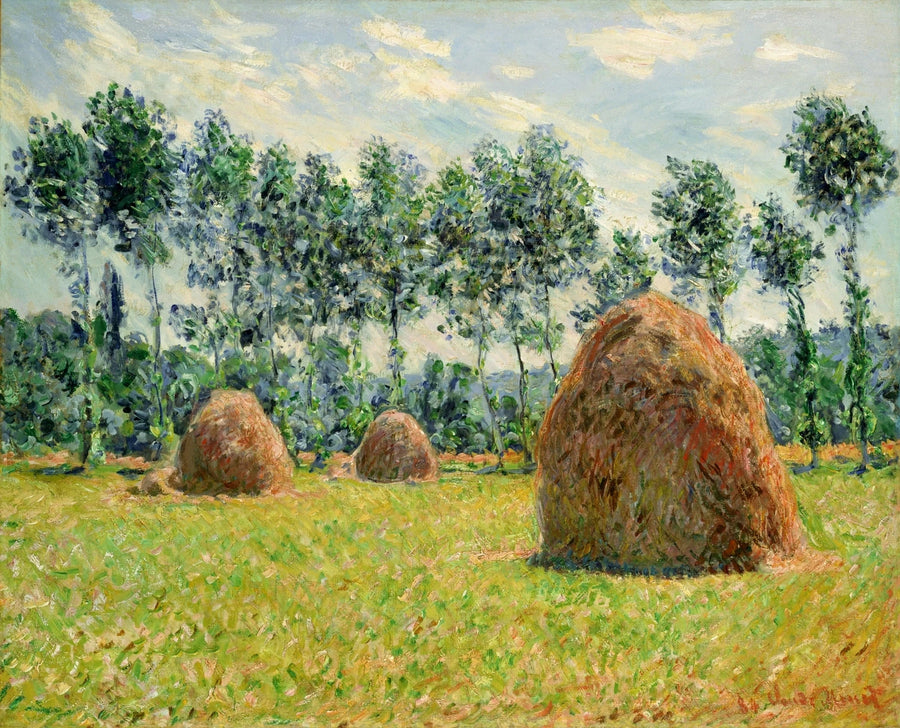 Slipskivor i Giverny W902 - Claude Monet