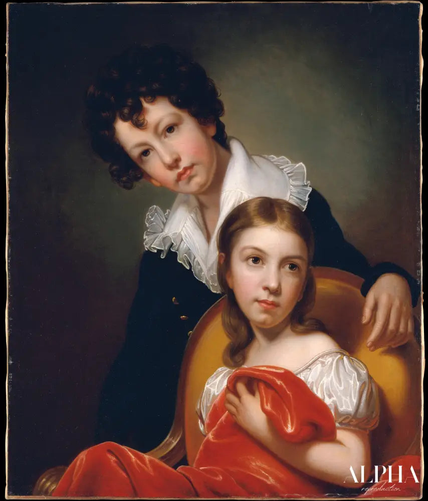 Michael Angelo et Emma Clara Peale, 1826 - Rembrandt Peale - Reproductions de tableaux et peintures haut de gamme