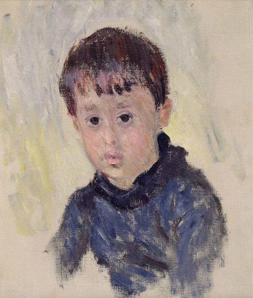 Michel Monet i blå tröja - Claude Monet