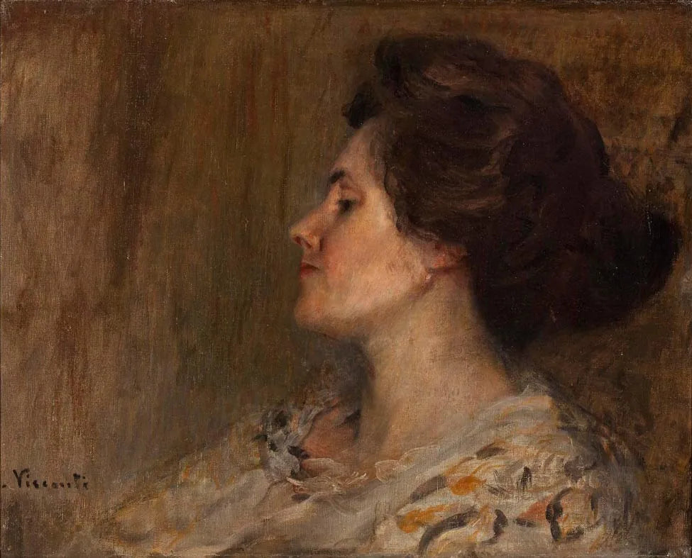 Minha esposa - Louise - Eliseu Visconti image 1 reproduction artisanale de tableau