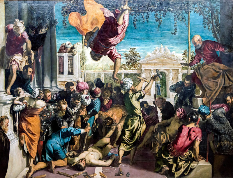 Mirakel av slav - Jacopo Tintoretto