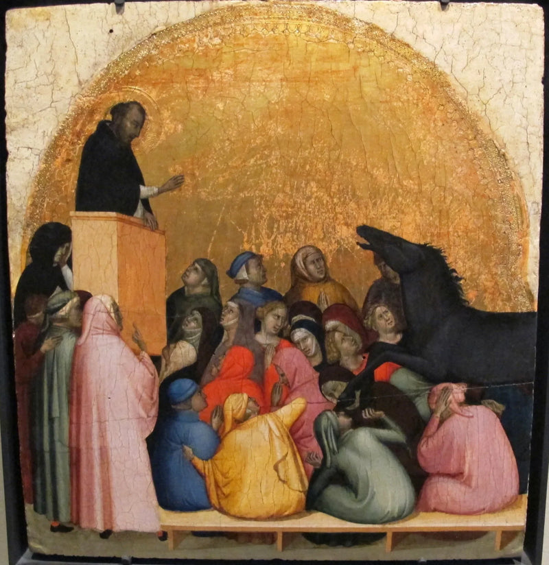 Mirakel av Saint Pierre-martyr - Bernardo Daddi