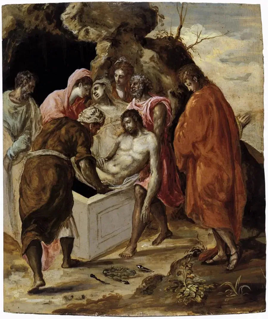 Kristi gravläggning - El Greco