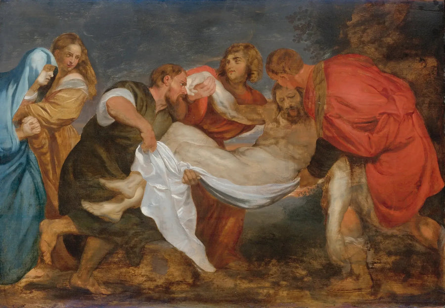 Begravning - Peter Paul Rubens