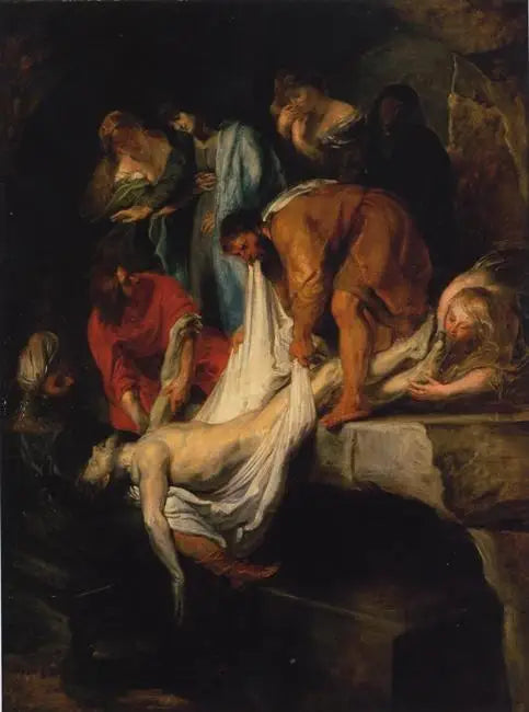 Begravningen - Peter Paul Rubens