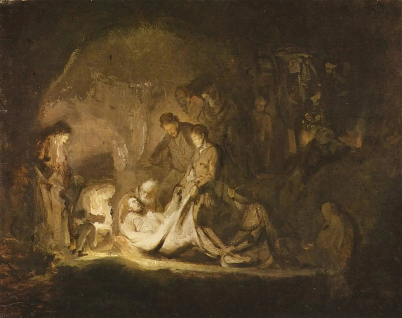 Kristi nedläggning - Rembrandt