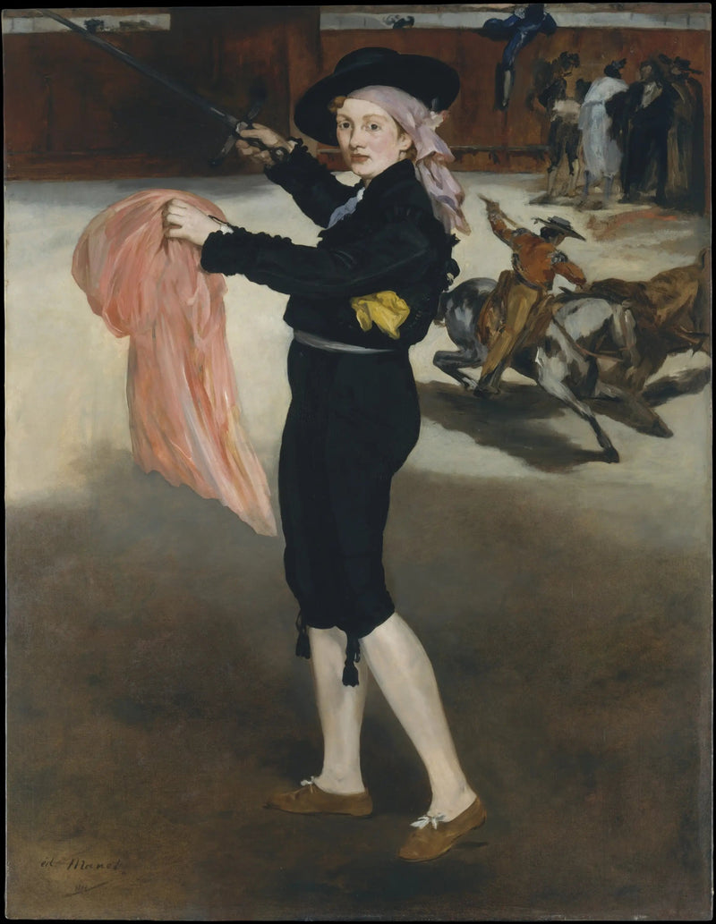 Mlle V. i espada-kostym - Édouard Manet