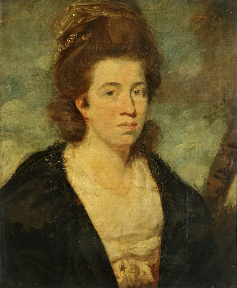 Fru Bower från Plymouth (?) - Joshua Reynolds