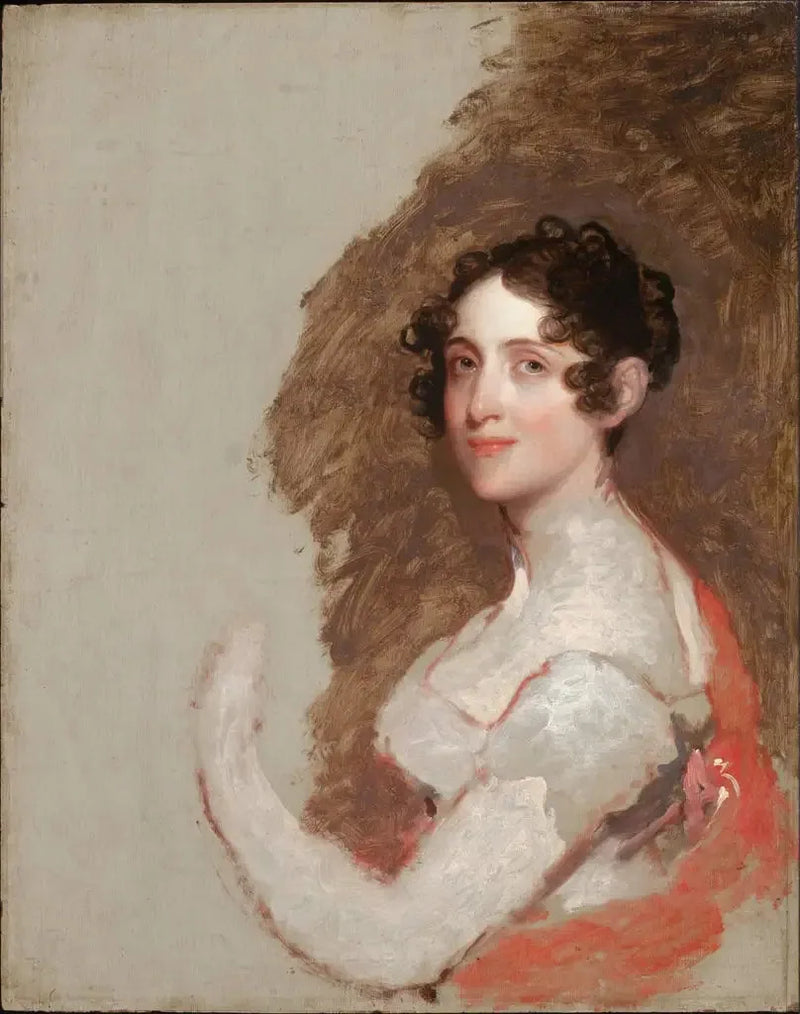 Fru Charles Stewart (Delia Tudor) - Gilbert Stuart