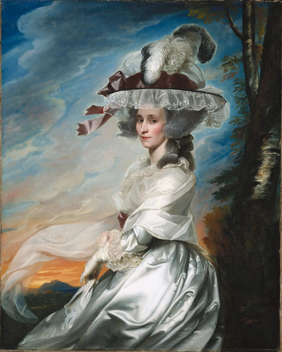 Fru Daniel Denison Rogers (Abigail Bromfield) - John Singleton Copley