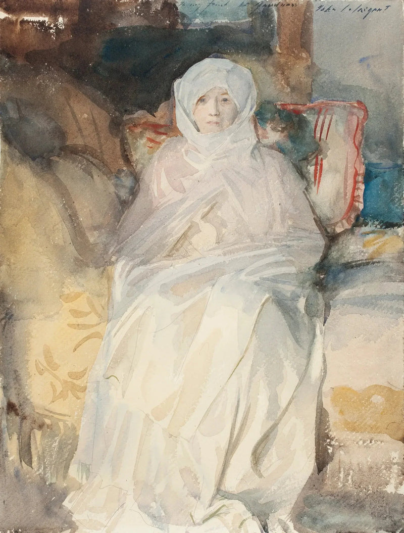 Fru Gardner i vitt - John Singer Sargent