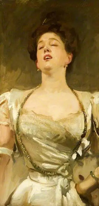 Fröken George Batten sjungande - John Singer Sargent