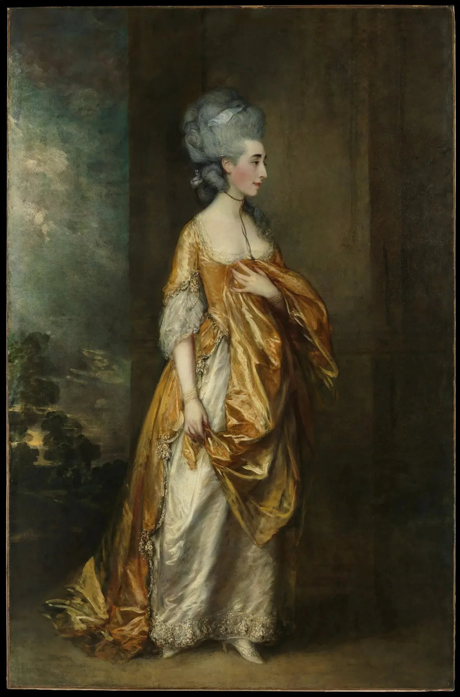 Fru Grace Dalrymple Elliott (1754?–1823) - Thomas Gainsborough
