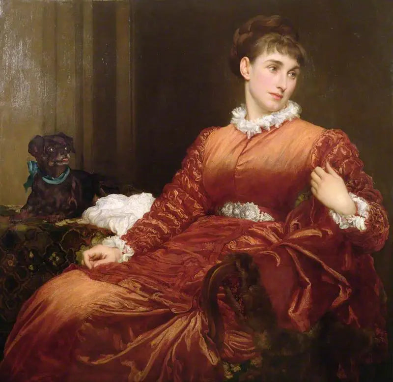 Fru H. Evans Gordon, född May Sartoris - Frederic Leighton