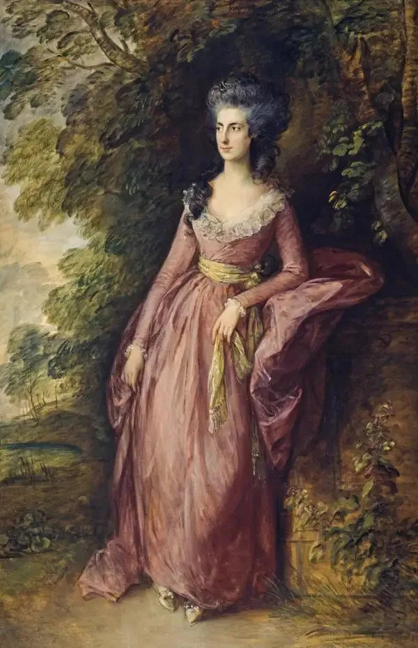 Fru Hamilton Nisbet (1756 - 1834) - Thomas Gainsborough