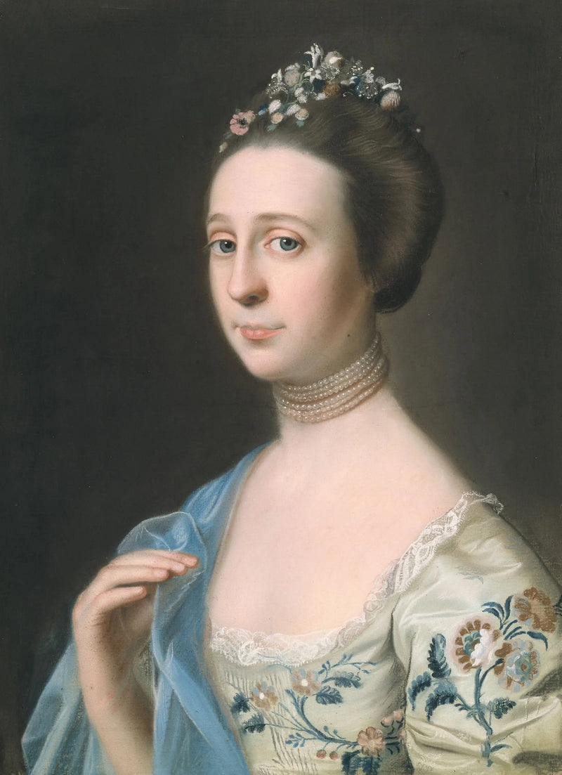 Fru Henry Hill (Anna Barrett) - John Singleton Copley