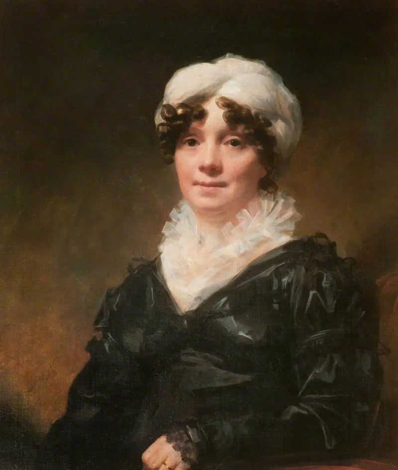 Fru John Hamilton från Northpark House, Glasgow - Henry Raeburn