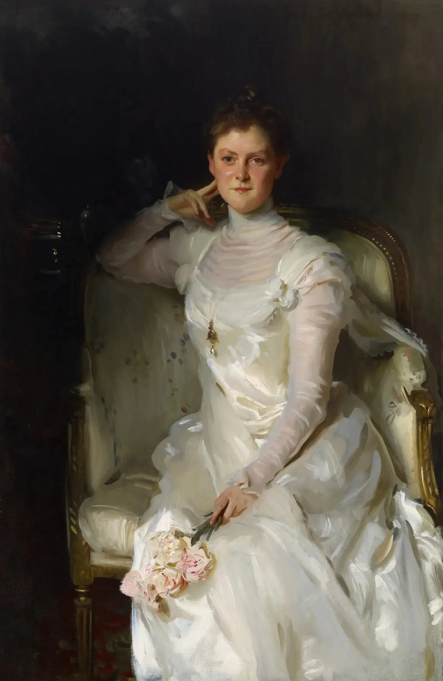 Fru Joshua Montgomery Sears (Sarah Choate Sears) - John Singer Sargent