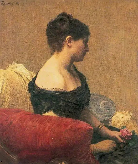 Fru Léon Maître - Henri Fantin-Latour