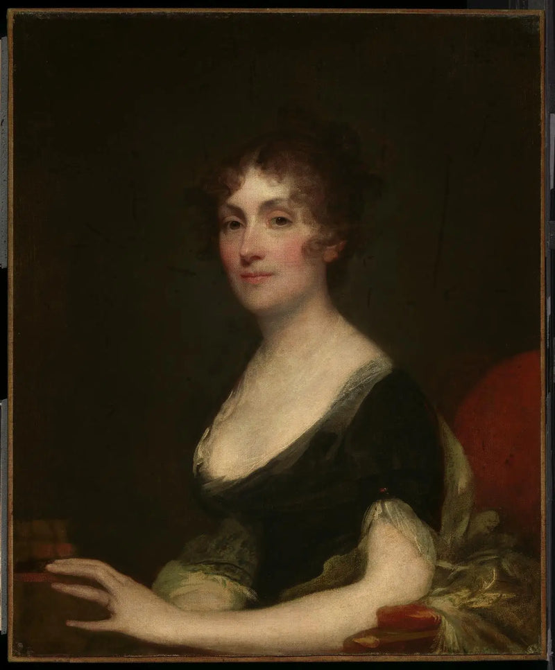 Fru Perez Morton (Sarah Wentworth Apthorp) - Gilbert Stuart