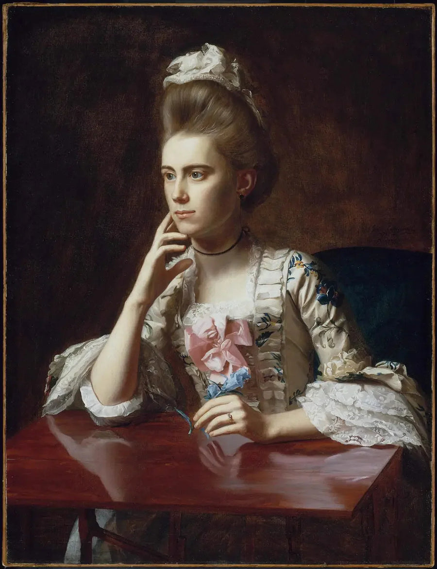 Fru Richard Skinner (Dorothy Wendell) - John Singleton Copley