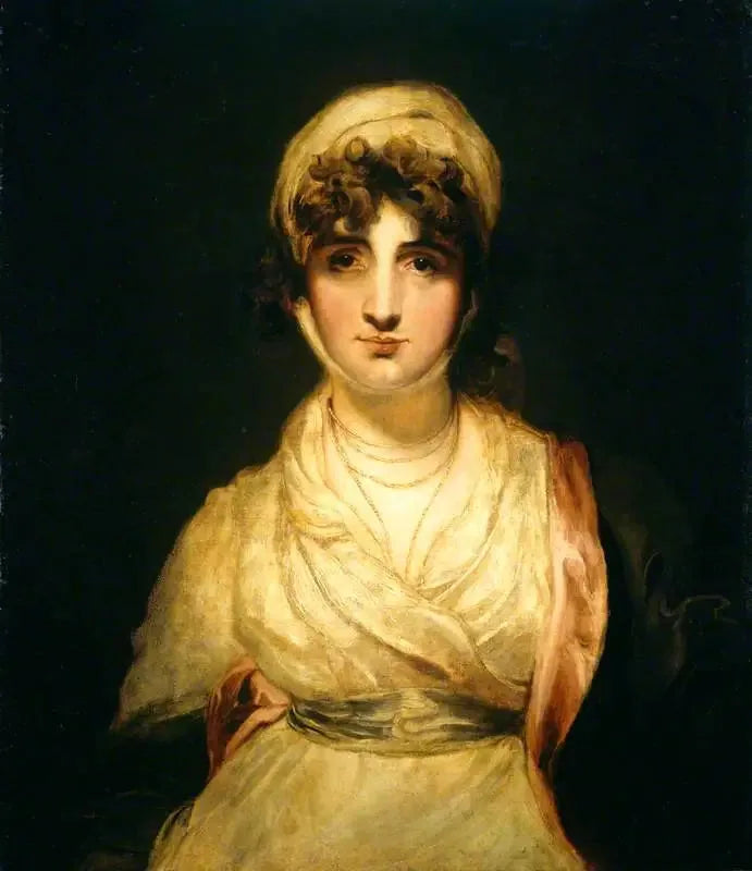 Fru Sarah Siddons, född Sarah Kemble, i rollen som « Fru Haller » i « Den Främlingen » av Kotzebue - Thomas Lawrence