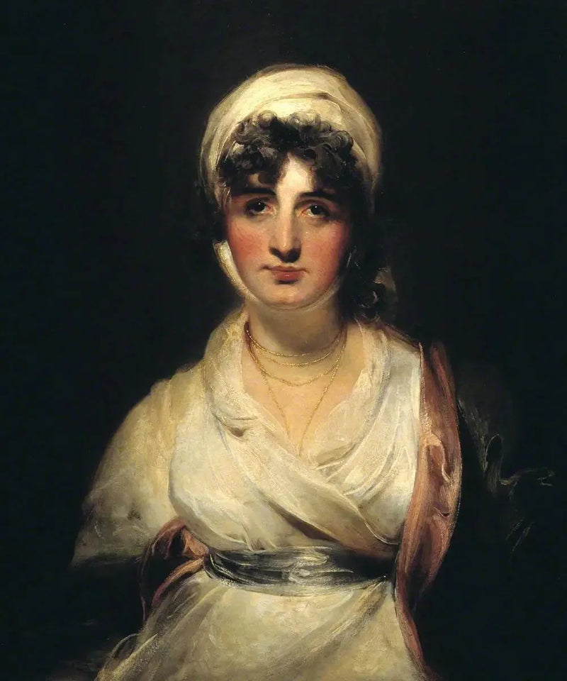 Fru Siddons, ? i rollen som Fru Haller i « Den främmande » - Thomas Lawrence