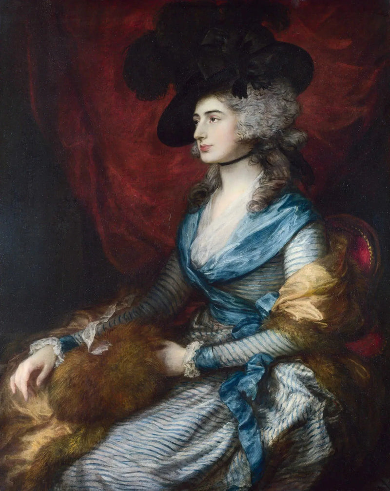 Fru Siddons - Thomas Gainsborough