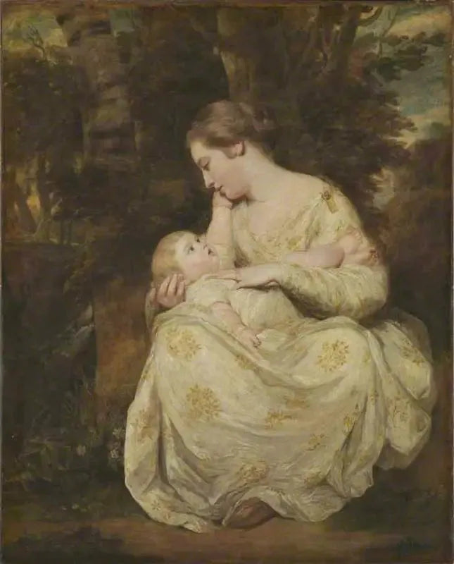 Fru Susanna Hoare och hennes barn - Joshua Reynolds
