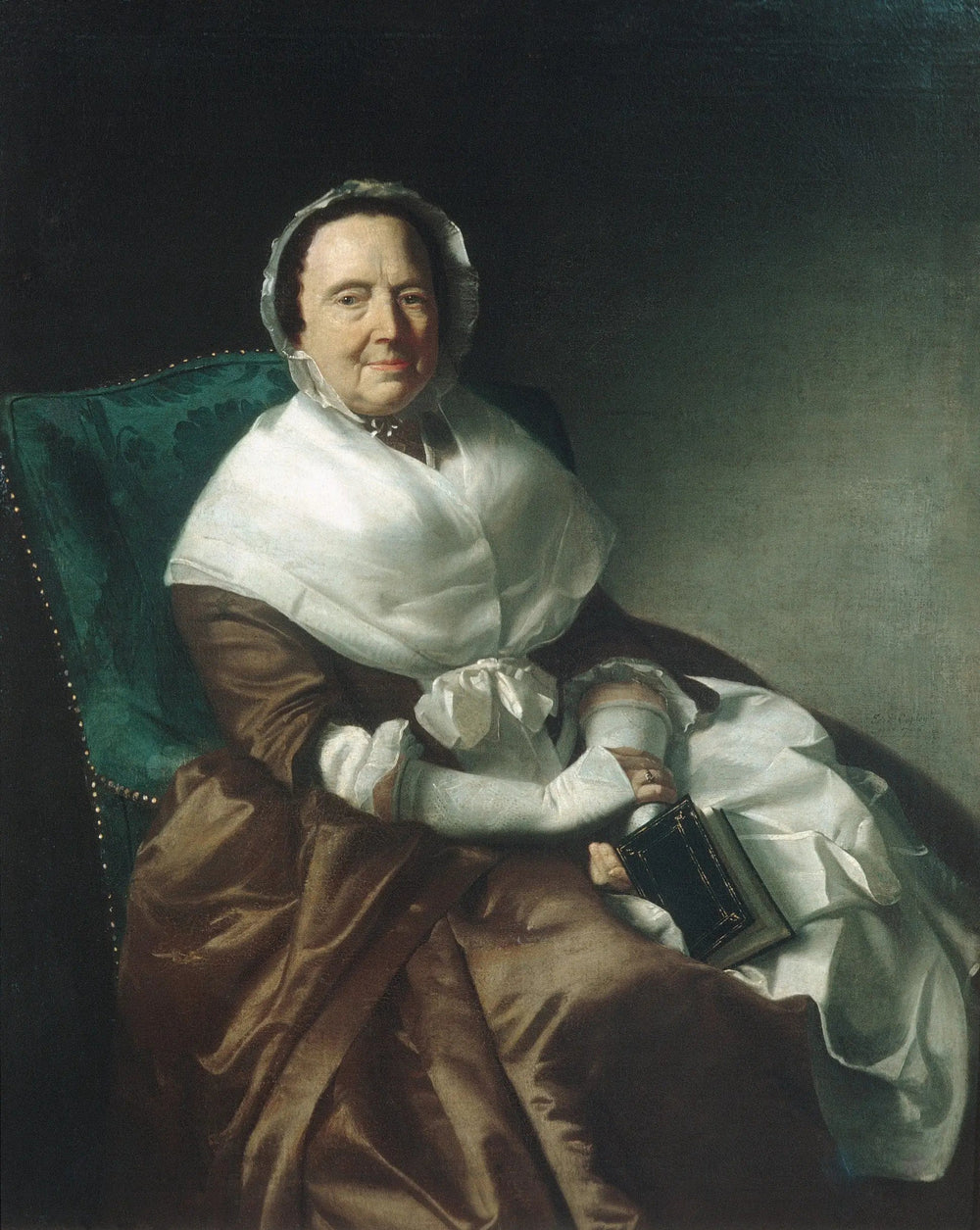 Mme Sylvanus Bourne - John Singleton Copley image 1 reproduction artisanale de tableau