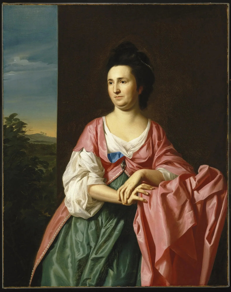 Fru Sylvester Gardiner, född Abigail Pickman, tidigare Fru William Eppes - John Singleton Copley