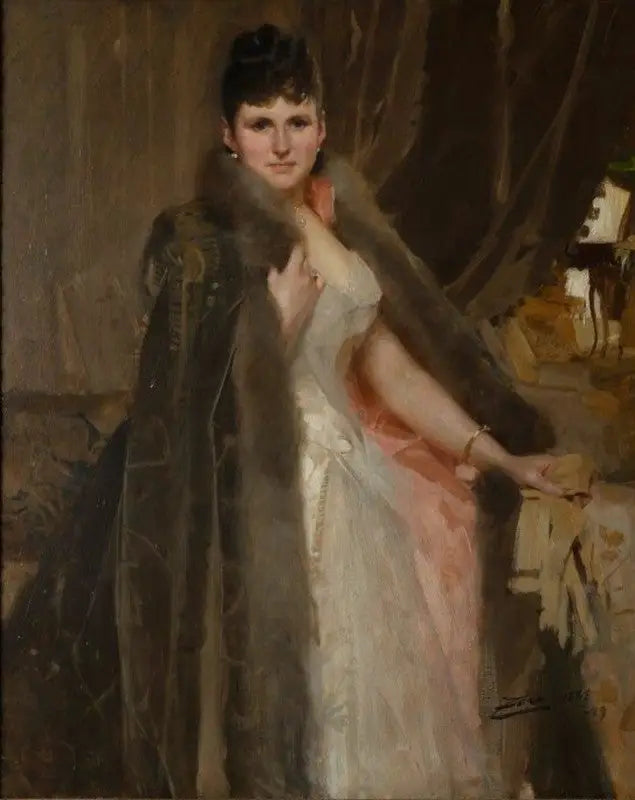 Fru Symons - Anders Zorn