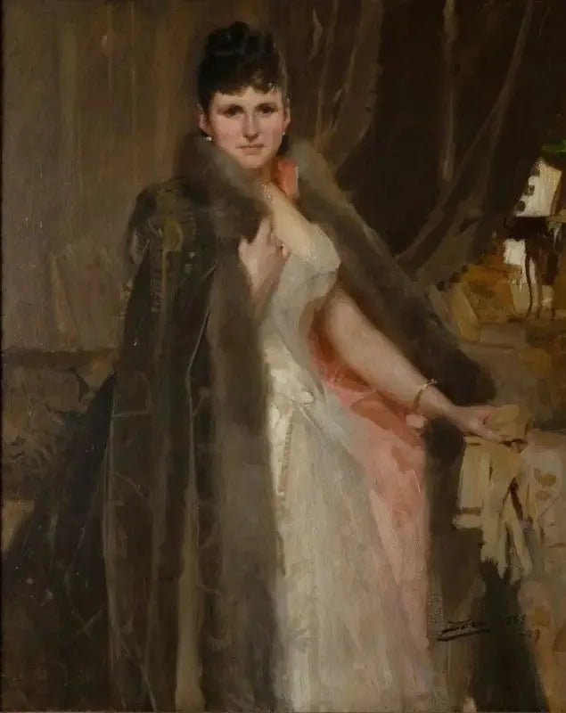 Fru Symons - Anders Zorn