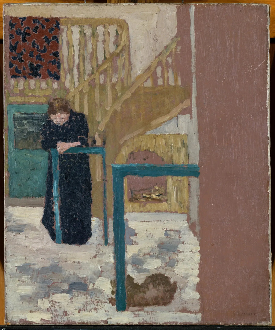 Fru Vuillard i scenografens verkstad - Édouard Vuillard