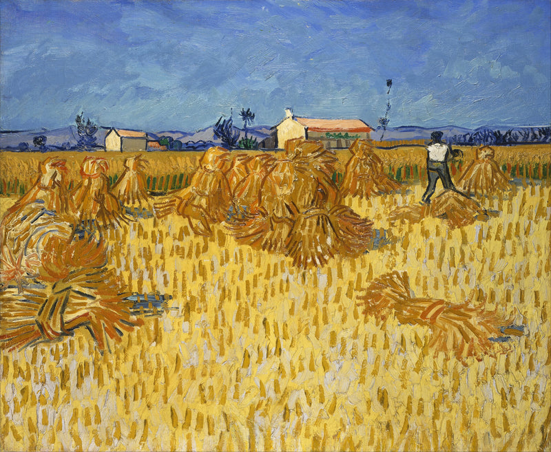 Skörd i Provence. - Vincent van Gogh
