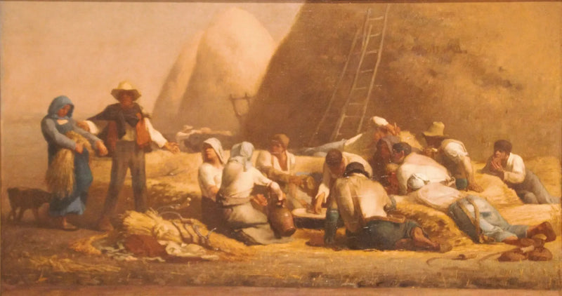 Skördar i vila (Rut och Boas) - Jean-François Millet