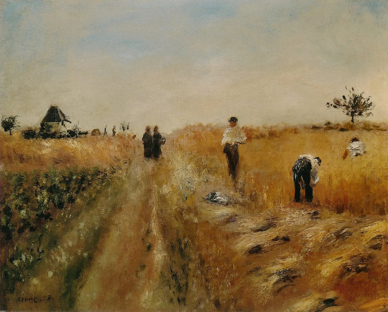 Skördemän - Pierre-Auguste Renoir
