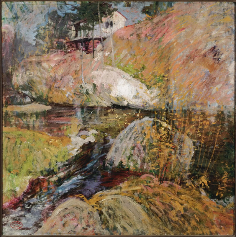 Min sommarstudio - John Henry Twachtman