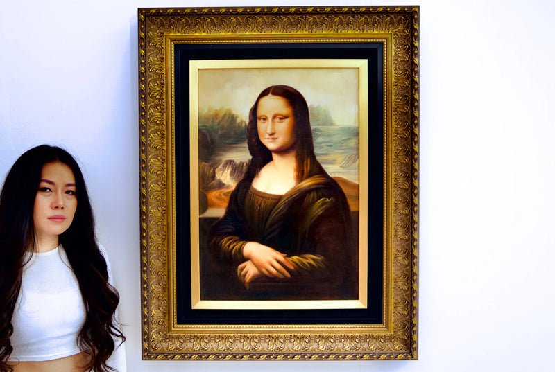 Mona Lisa - Alpha Reproduktion  | 45 x 65 cm