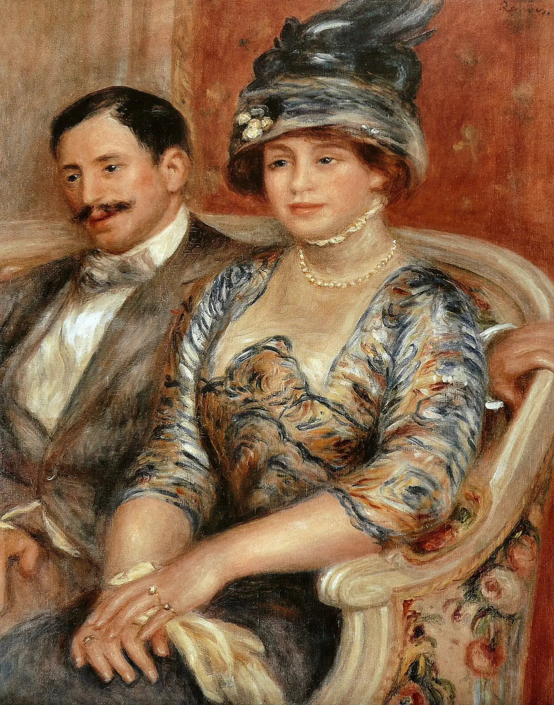 Herr och Fru Bernheim de Villers - Pierre-Auguste Renoir