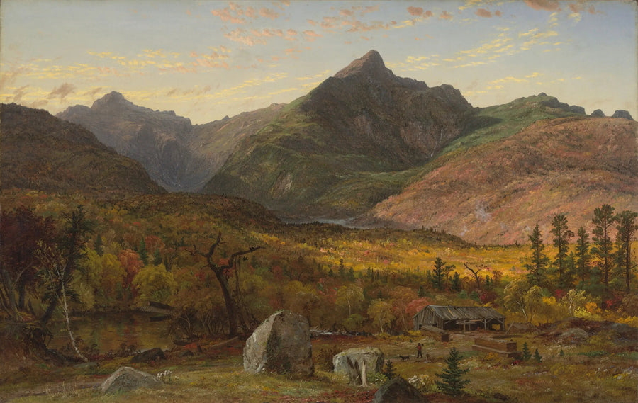 Mont Jefferson, Pinkham Notch, De Vita bergen - Jasper Francis Cropsey