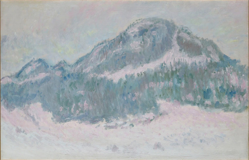 Berget Kolsaas i Norge - Claude Monet