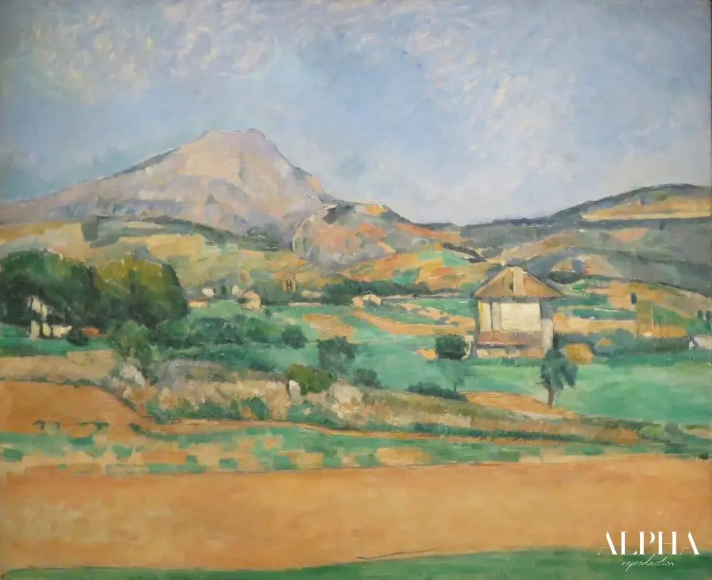 Montagne Sainte-Victoire 1895 - Paul Cézanne - Reproductions de tableaux et peintures haut de gamme