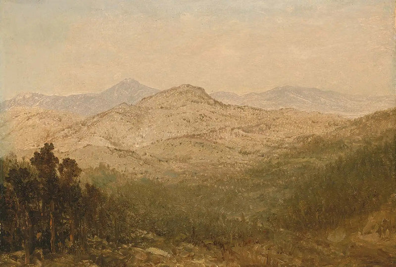 Colorado-bergen - John Frederick Kensett