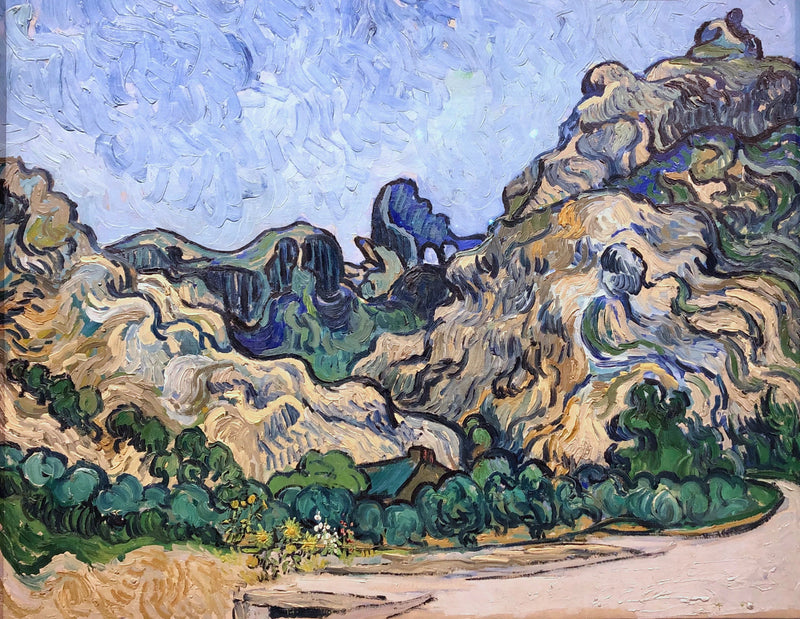 Berg i Saint-Rémy - Vincent van Gogh