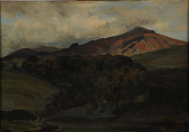 Monte-Cavo - Jean-Baptiste Camille Corot