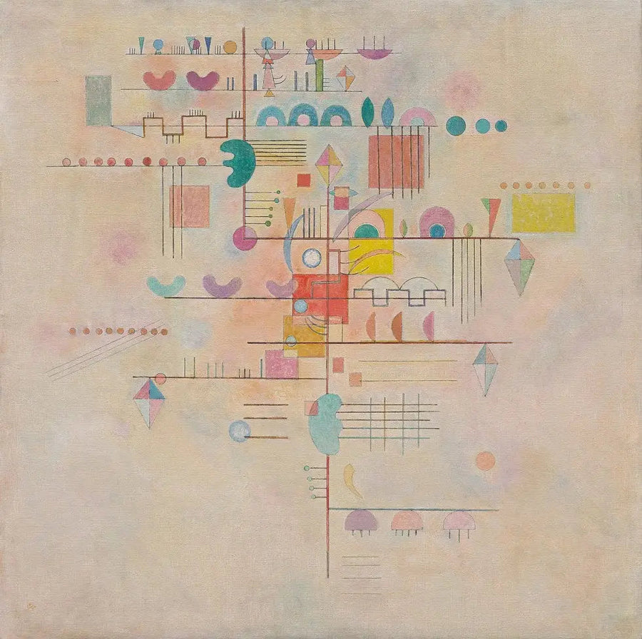 Graciös uppstigning - Vassily Kandinsky